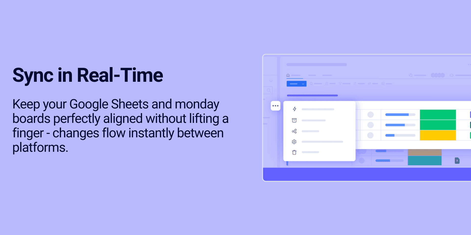 Connect Google and monday